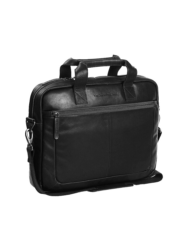 THE CHESTERFIELD BRAND Ledertasche - Laptoptasche CALVI schwarz