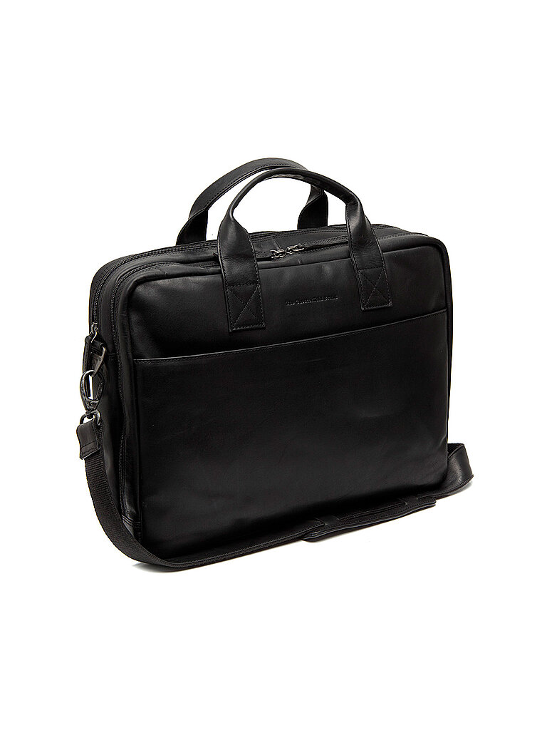 THE CHESTERFIELD BRAND Ledertasche - Laptoptasche FRAZER schwarz