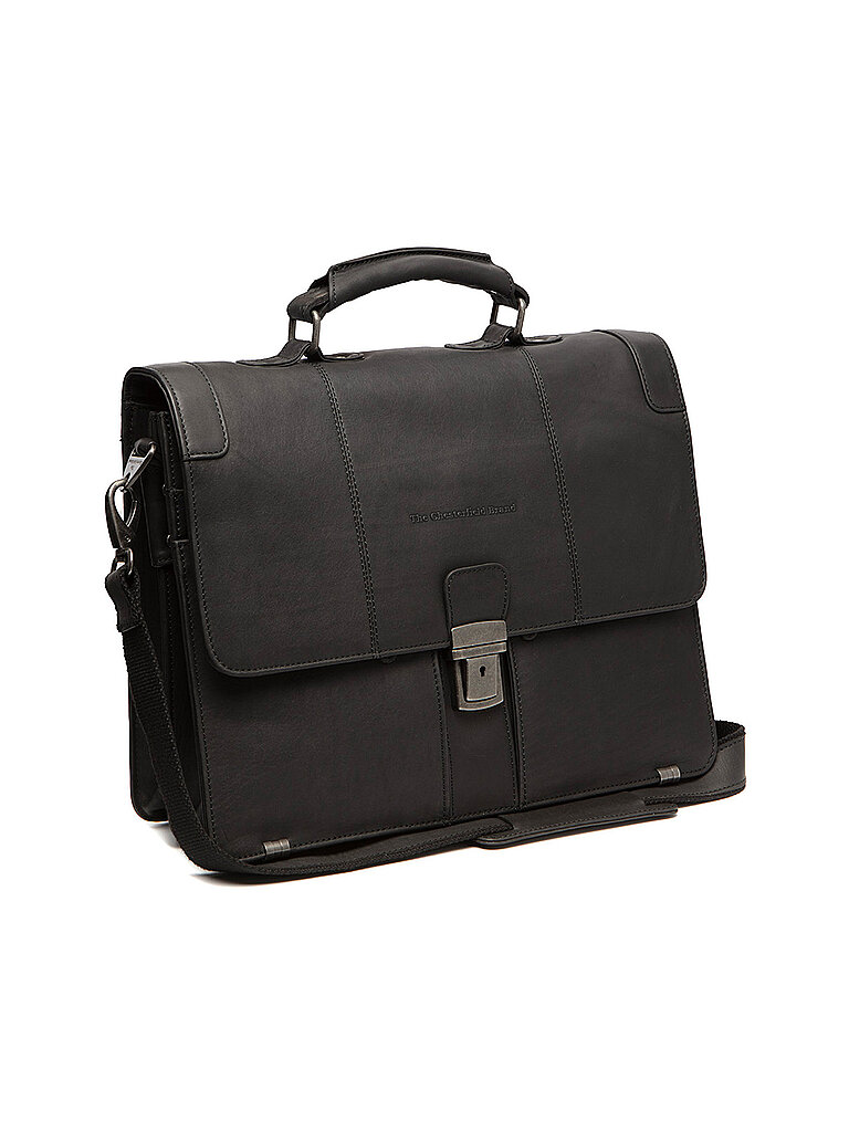 THE CHESTERFIELD BRAND Ledertasche - Aktentasche STUTTGART 14 schwarz