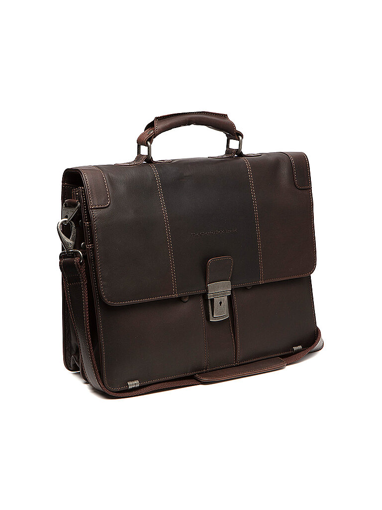THE CHESTERFIELD BRAND Ledertasche - Aktentasche STUTTGART 14 braun