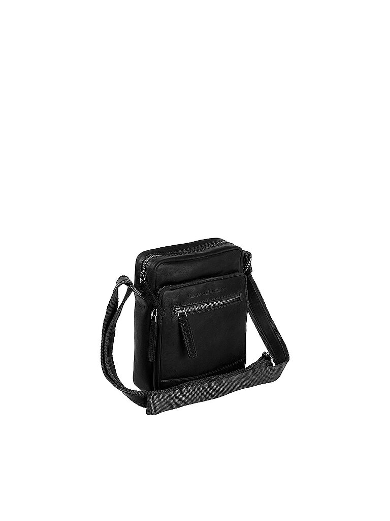 Ledertasche - Umhängetasche BIRMINGHAM schwarz baby
