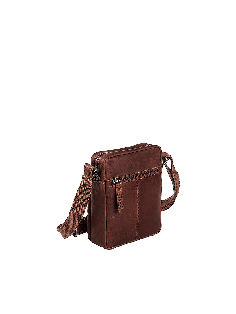 THE CHESTERFIELD BRAND Ledertasche - Umhängetasche BIRMINGHAM braun