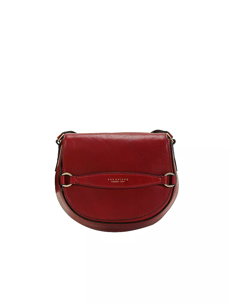 THE BRIDGE | Ledertasche - Mini Bag BETTINA | rot