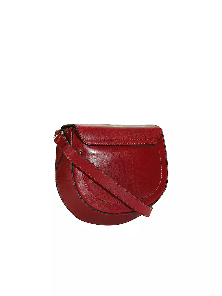 THE BRIDGE | Ledertasche - Mini Bag BETTINA | rot