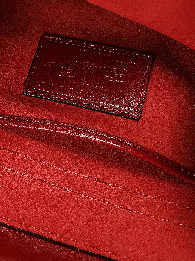 THE BRIDGE | Ledertasche - Mini Bag BETTINA | rot