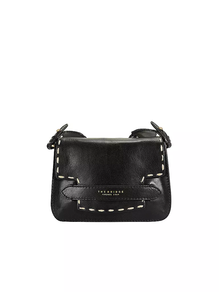 THE BRIDGE | Ledertasche - Mini Bag LUCREZIA WOW  | schwarz