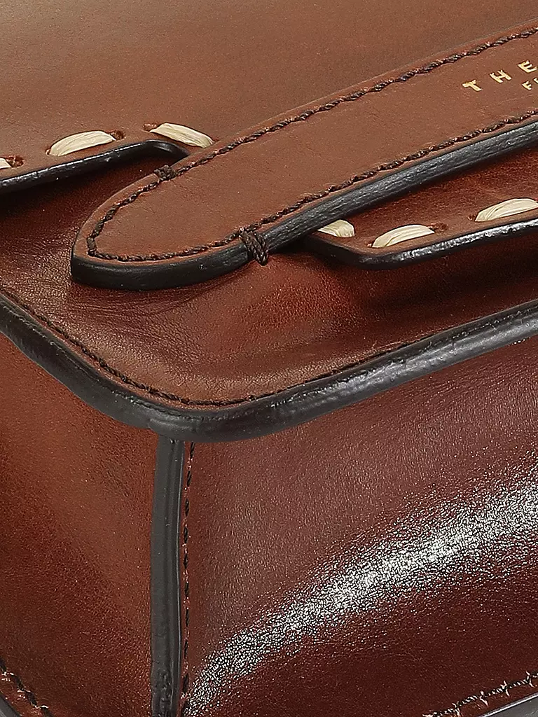 THE BRIDGE | Ledertasche - Mini Bag LUCREZIA WOW  | braun