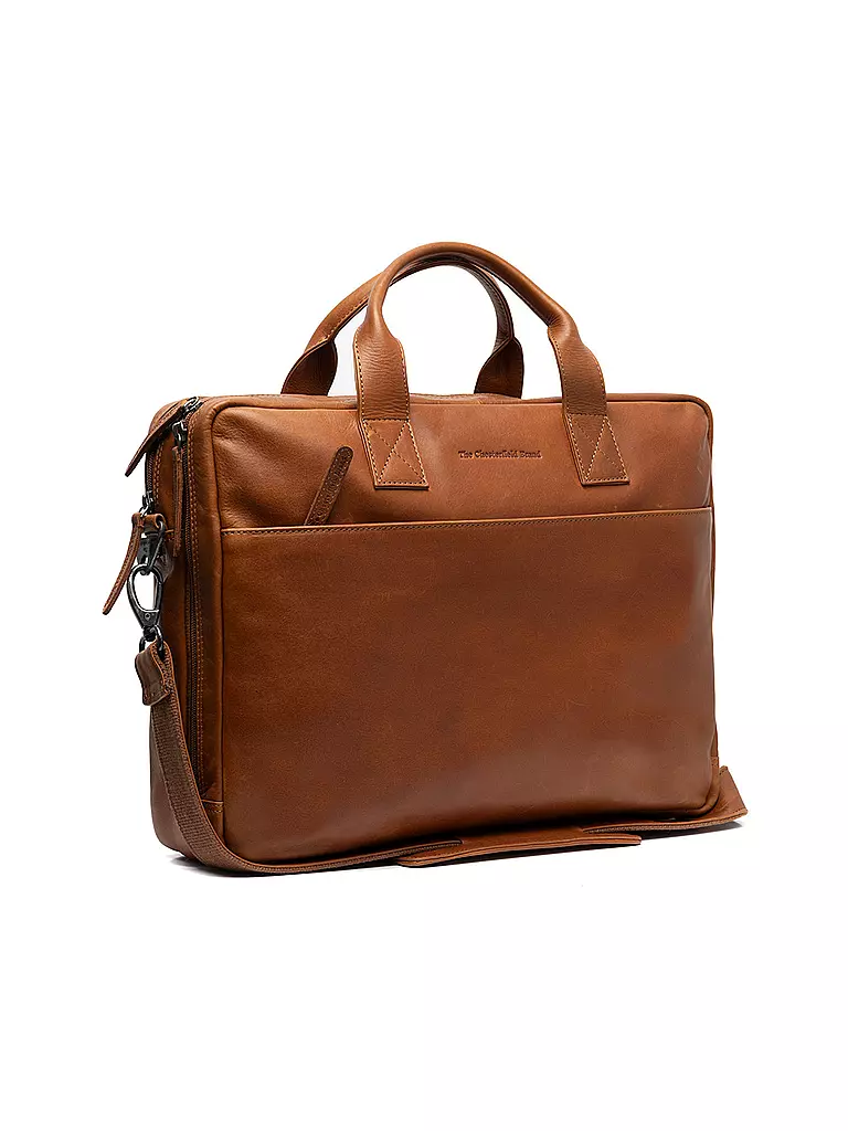 THE CHESTERFIELD BRAND | Ledertasche - Laptoptasche FRAZER | Camel