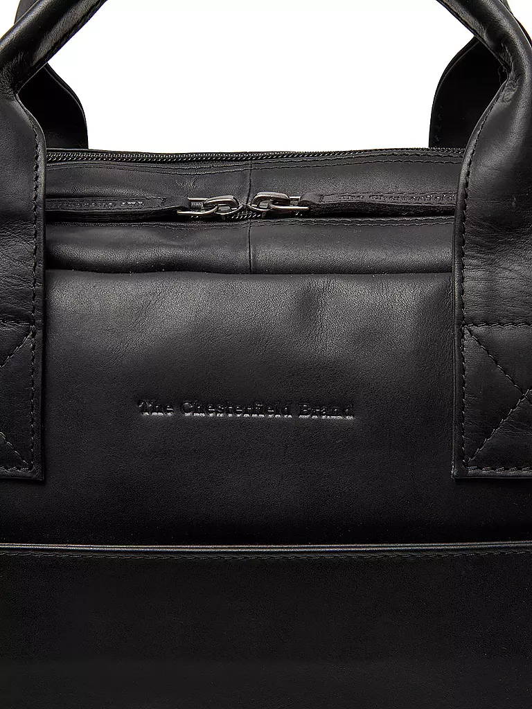 THE CHESTERFIELD BRAND | Ledertasche - Laptoptasche FRAZER | Schwarz