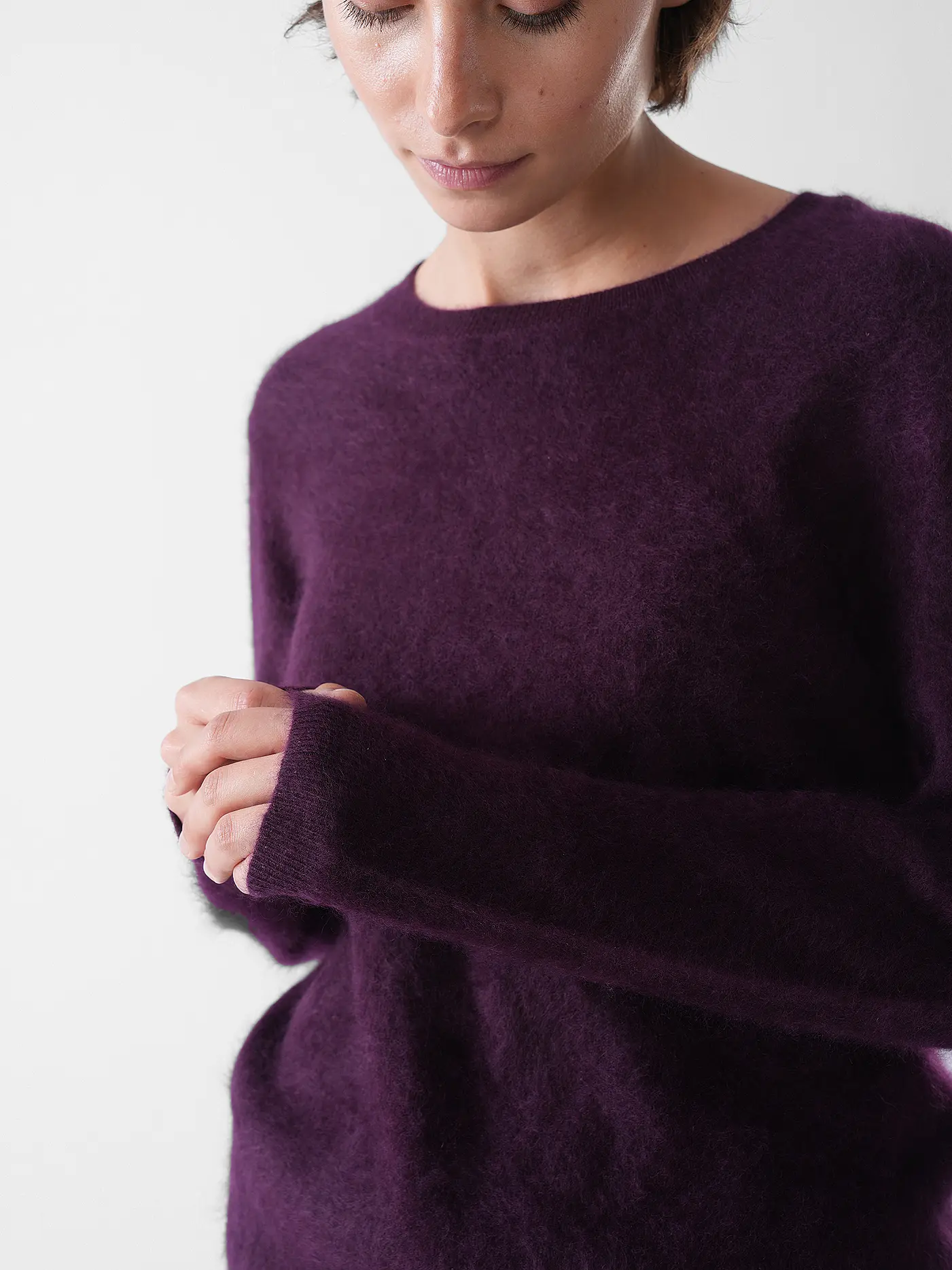 THE MERCER N.Y. | Kaschmirpullover  | dunkelrot