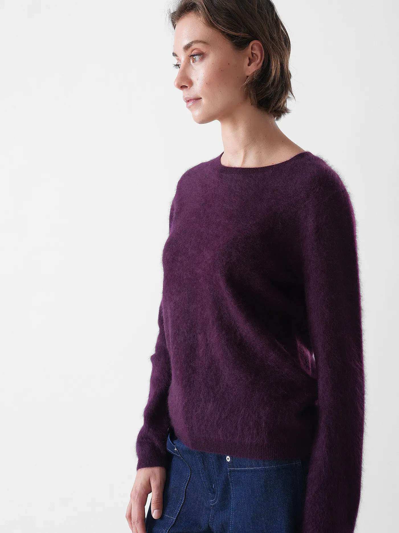 THE MERCER N.Y. | Kaschmirpullover  | dunkelrot