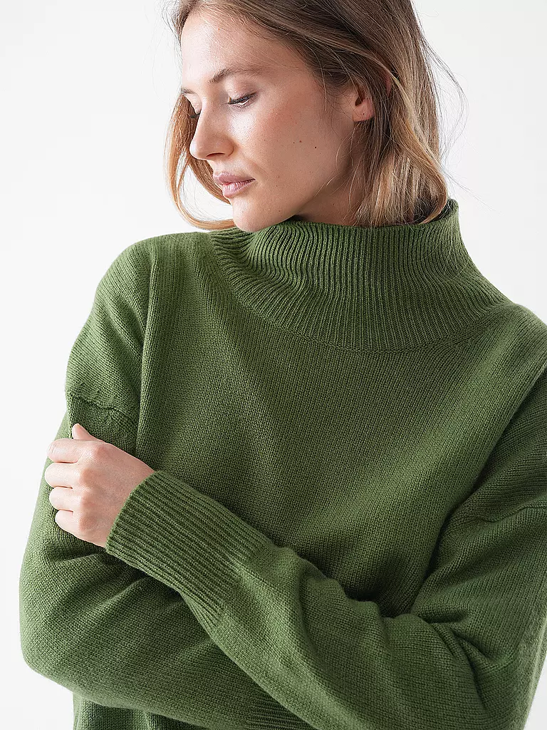 THE MERCER N.Y. | Kaschmirpullover Oversized Fit | dunkelrot