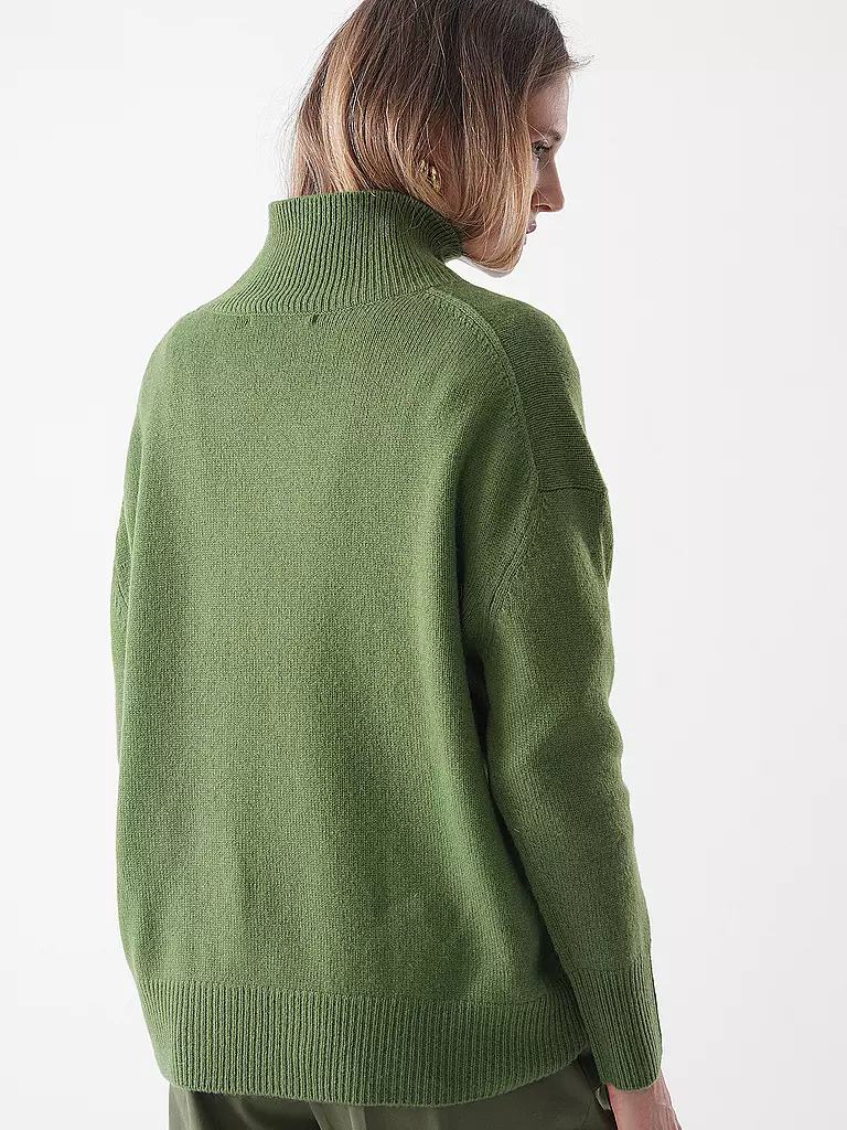 THE MERCER N.Y. | Kaschmirpullover Oversized Fit | dunkelrot