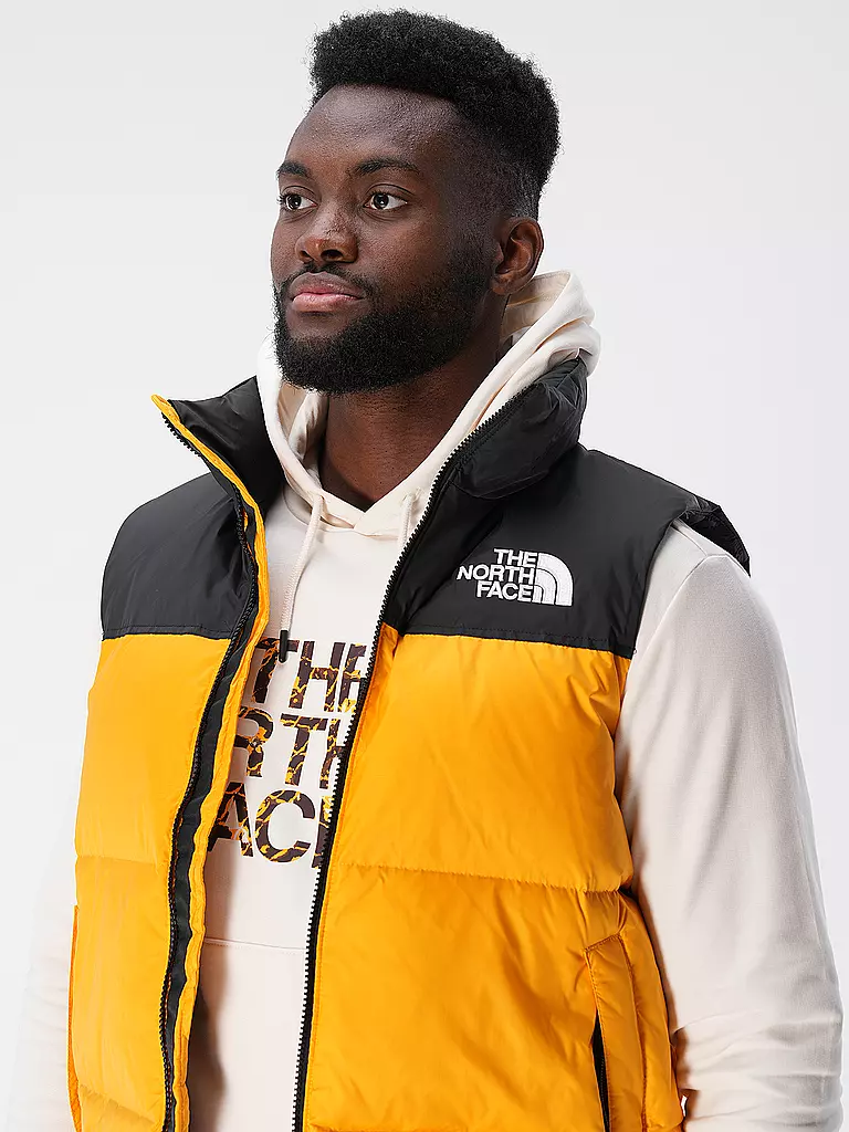 THE NORTH FACE | Daunensteppgilet M1996 RETRO | gelb