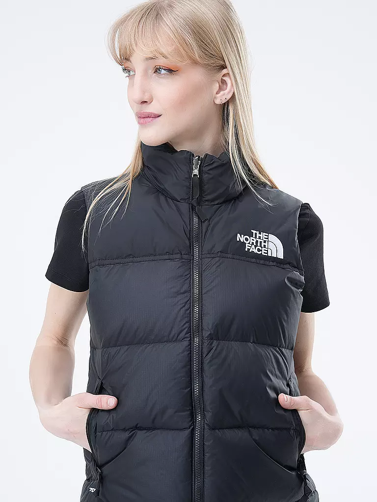 THE NORTH FACE | Daunensteppgilet | schwarz