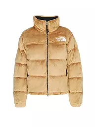 THE NORTH FACE | Daunensteppjacke in Felloptik NUPTSE | camel