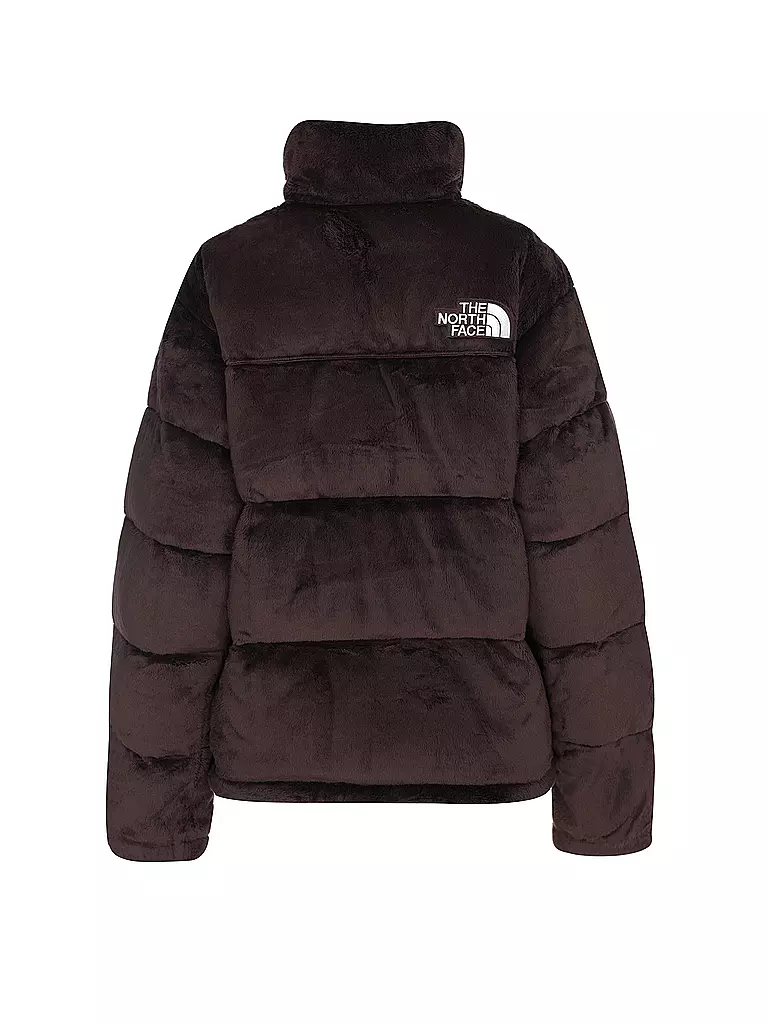 THE NORTH FACE | Daunensteppjacke in Felloptik NUPTSE | braun