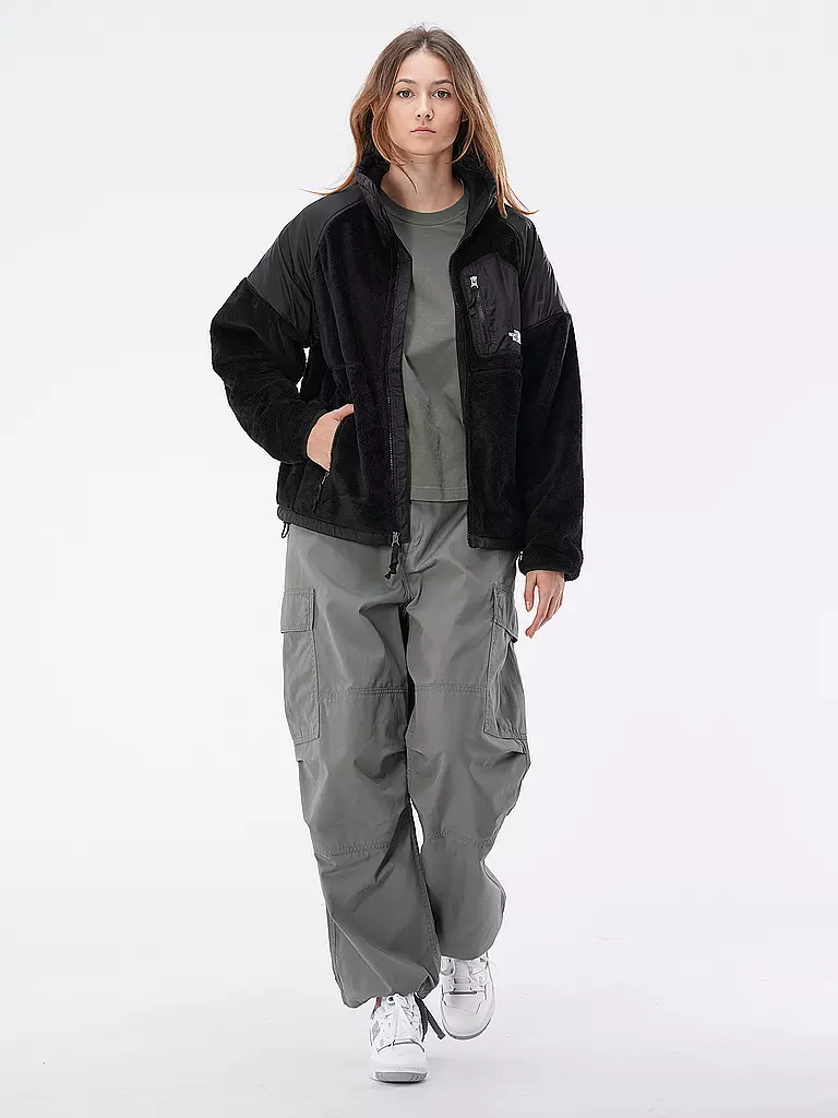 THE NORTH FACE | Jacke in Felloptik | schwarz