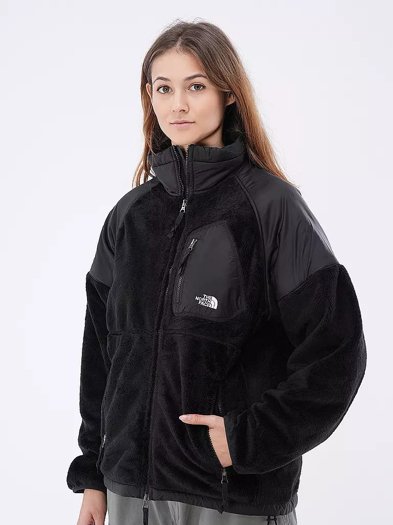 THE NORTH FACE | Jacke in Felloptik | schwarz