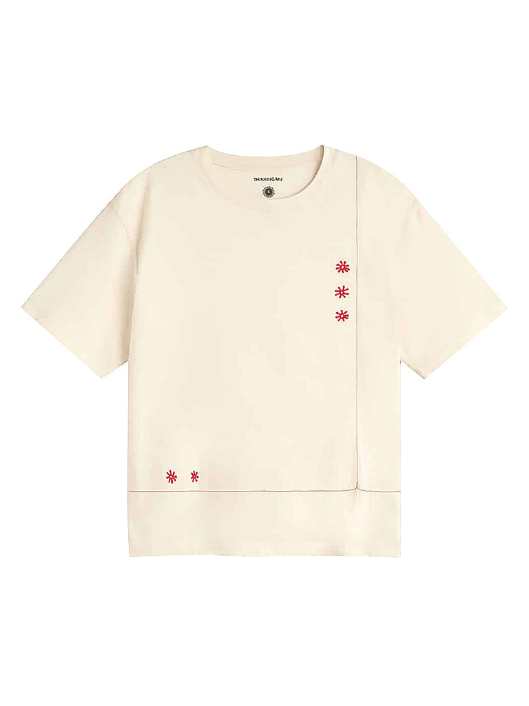 THINKING MU T-Shirt SOLE MIO LUCIA creme | S Image