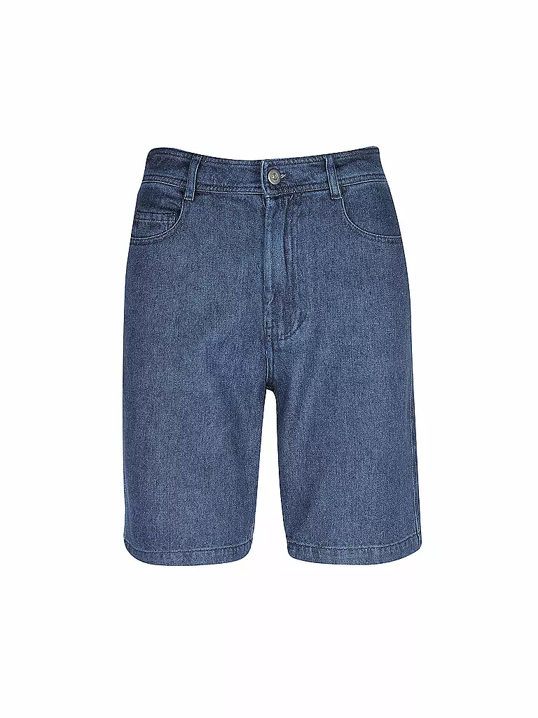 THINKING MU | Jeans Shorts Jasemine | blau