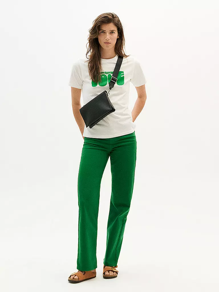 THINKING MU | T-Shirt JUNO YES LOVE | weiss