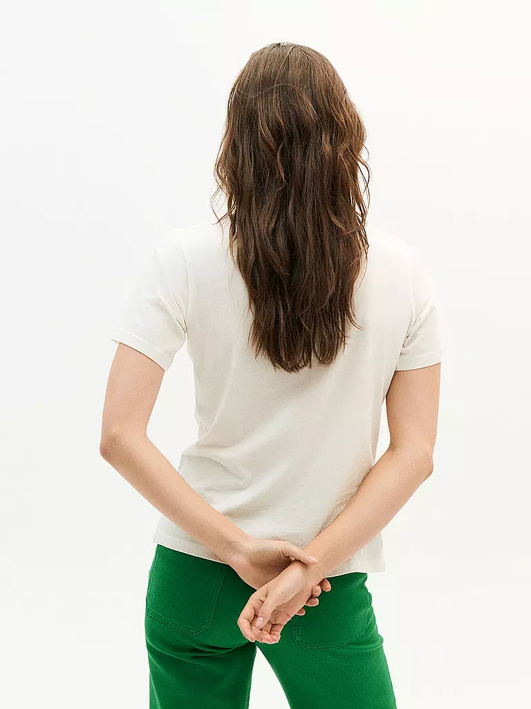 THINKING MU | T-Shirt JUNO YES LOVE | weiss