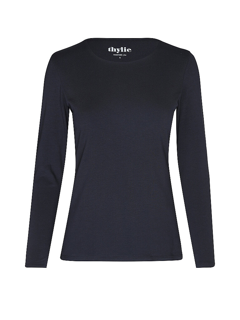 THYLIE Langarmshirt SALMA dunkelblau | XXL