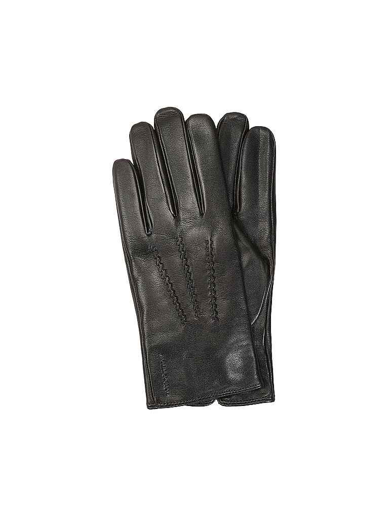 TIGER OF SWEDEN Lederhandschuhe GARVIN braun | M
