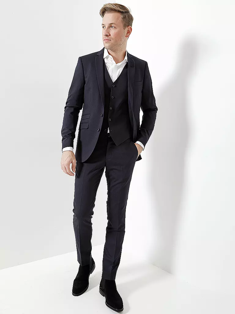 TIGER OF SWEDEN | Anzughose Slim Fit THODD | blau