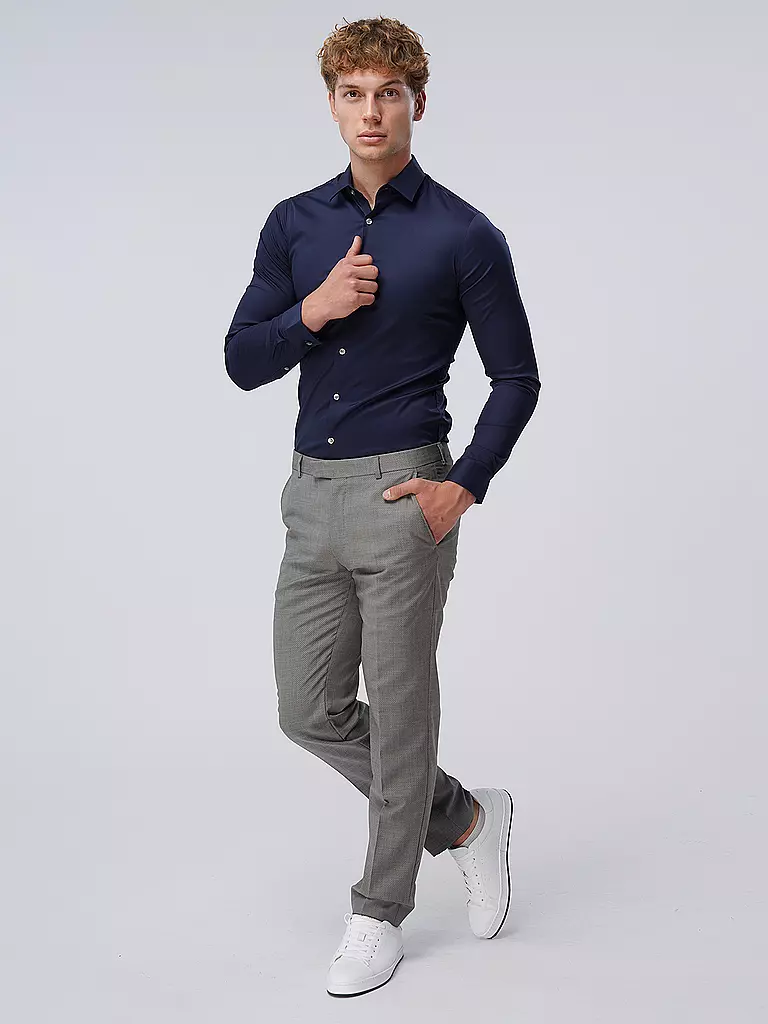 TIGER OF SWEDEN | Hemd Extra Slim Fit FILBRODIE | dunkelblau