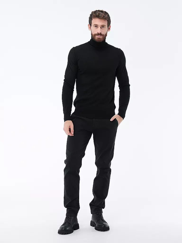 TIGER OF SWEDEN | Rollkragenpullover NEVILE | schwarz