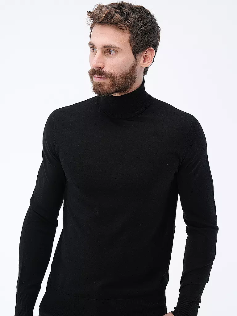 TIGER OF SWEDEN | Rollkragenpullover NEVILE | schwarz