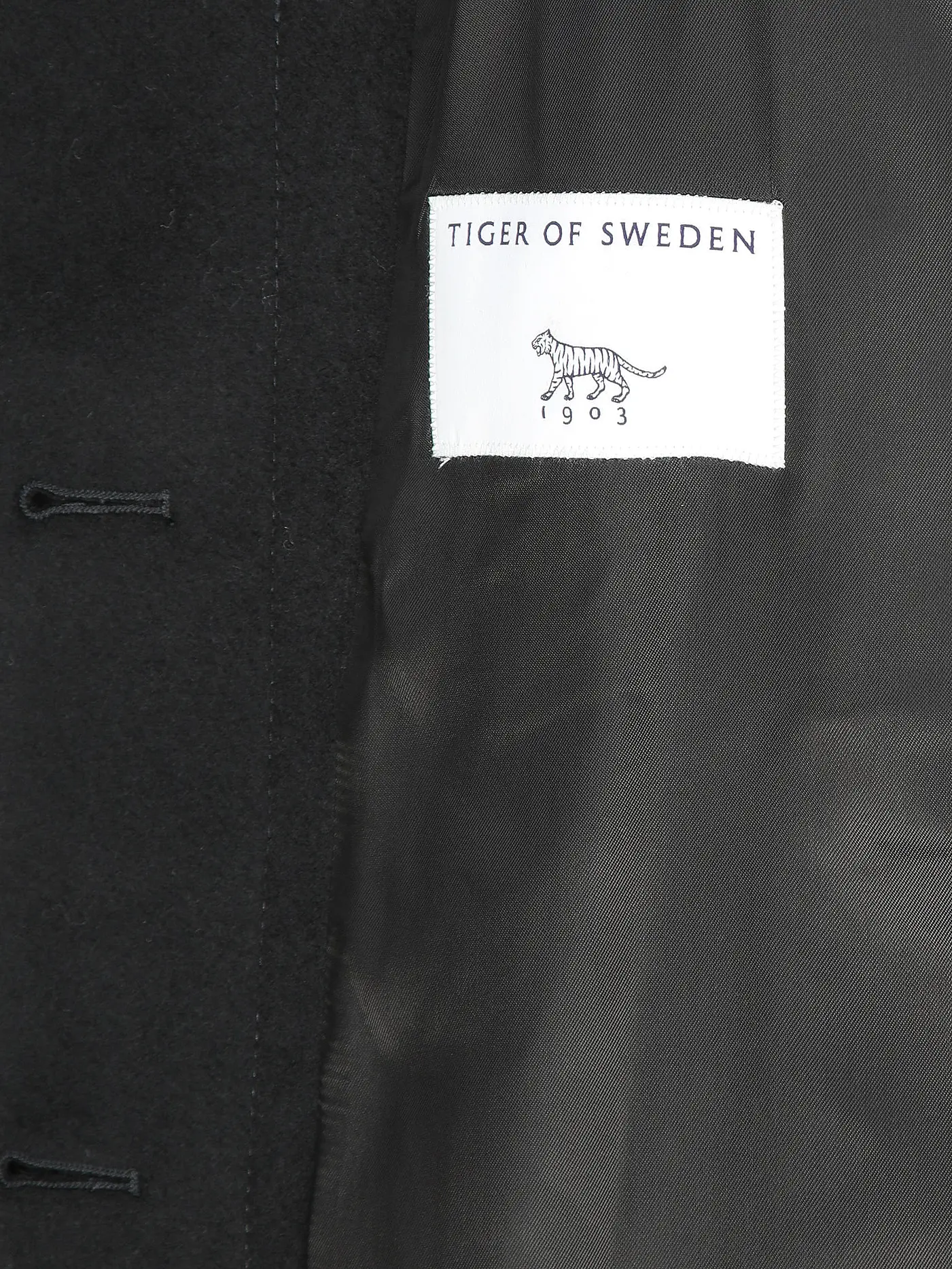 TIGER OF SWEDEN | Wollmantel CEDRIN | schwarz