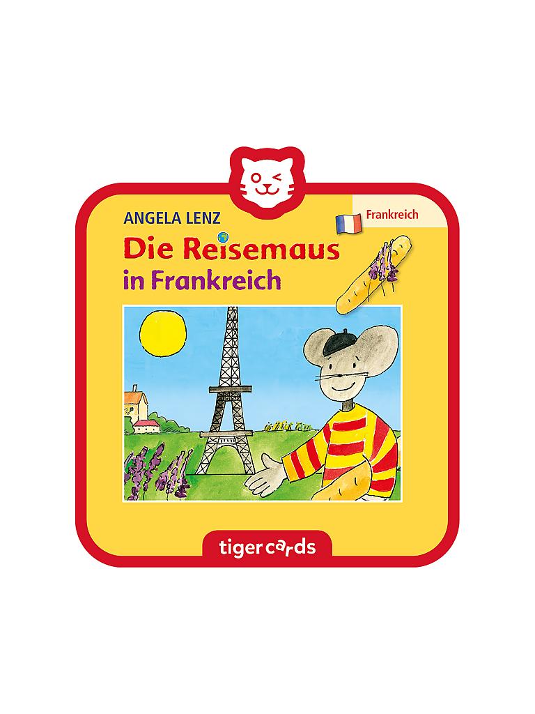 TIGERBOX | Tigercard - Die Reisemaus in Frankreich - Der Reiseführer für Kinder 4170 | transparent