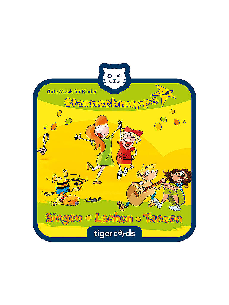 TIGERBOX | Tigercard - Sternschnuppe: Singen, Lachen, Tanzen | transparent