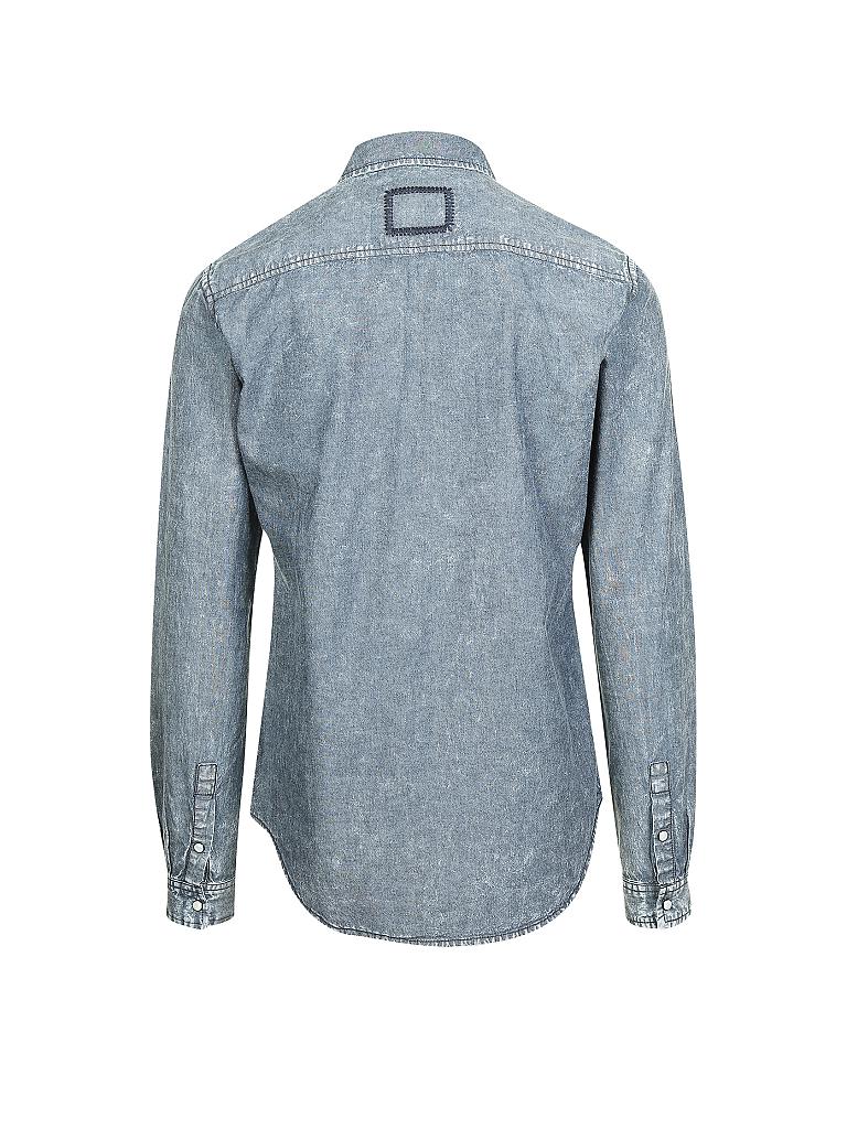 TIGHA | Jeanshemd "Paule" | blau