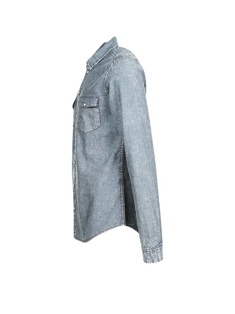 TIGHA | Jeanshemd "Paule" | blau