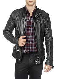 TIGHA | Lederjacke "Tilo" | schwarz