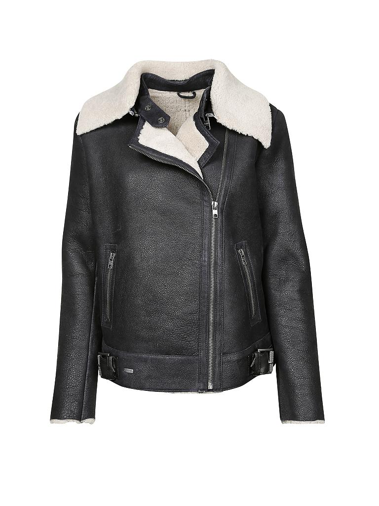 TIGHA | Lederjacke "Catlyn" | schwarz