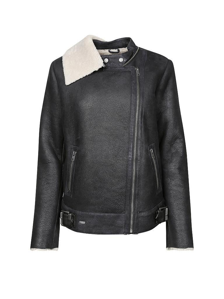 TIGHA | Lederjacke "Catlyn" | schwarz