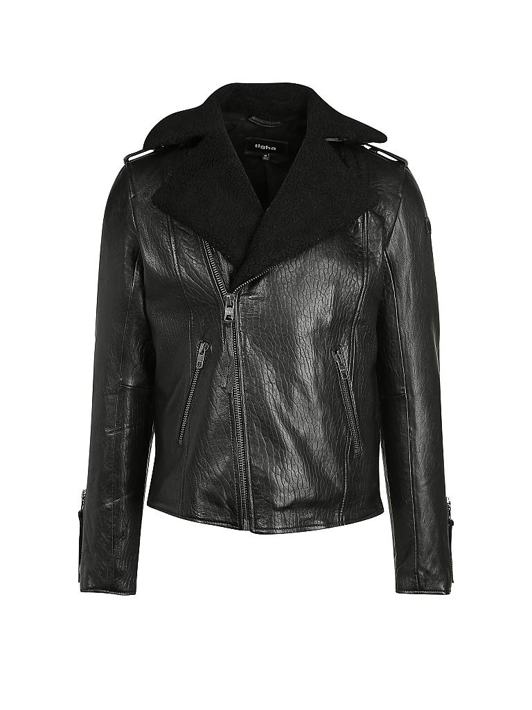 TIGHA | Lederjacke "Falco" | schwarz