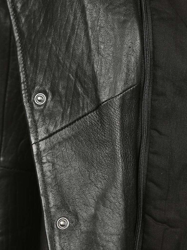 TIGHA | Lederjacke "Falco" | schwarz