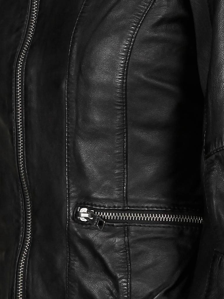 TIGHA | Lederjacke "Lionella" | schwarz