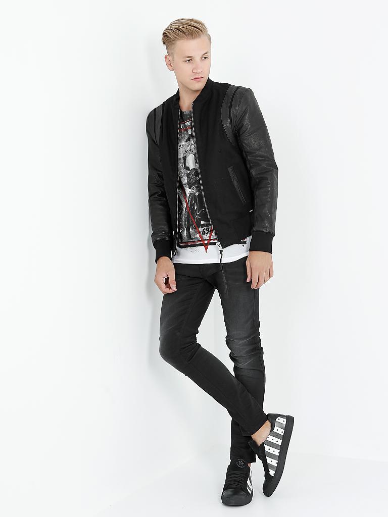 TIGHA | Lederjacke / Bomberjacke "Orin" | 