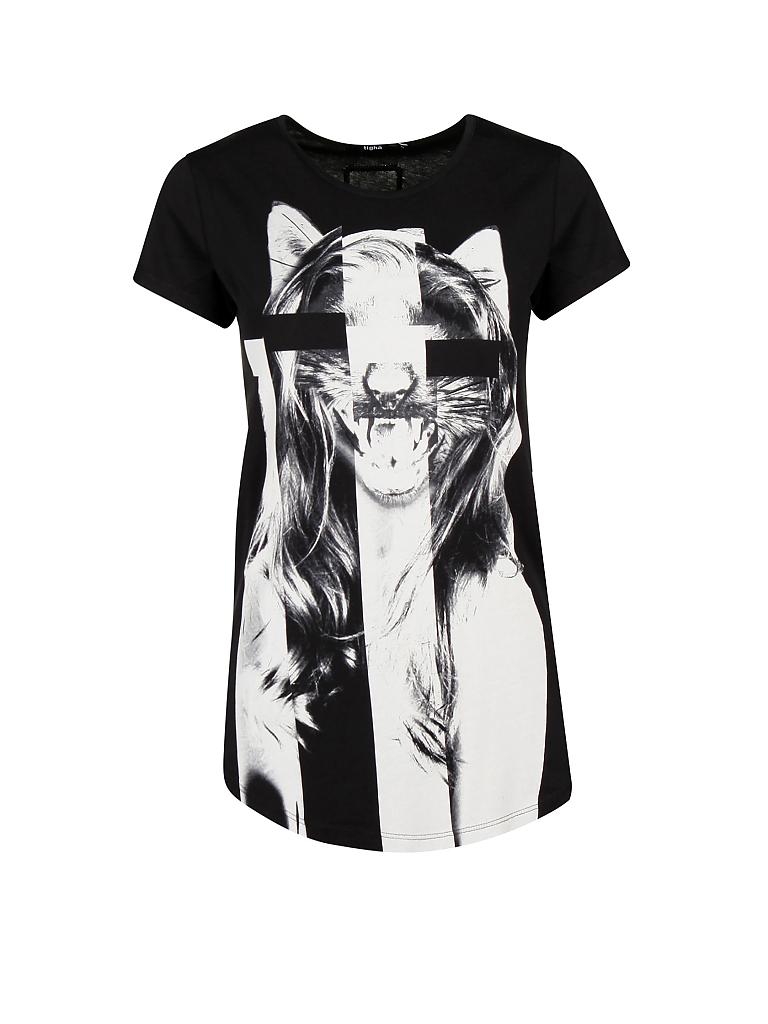 TIGHA | T-Shirt "Women" | schwarz