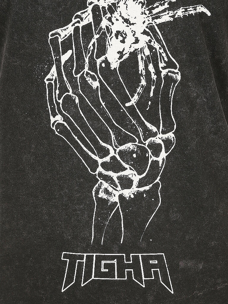 TIGHA | T-Shirt | schwarz