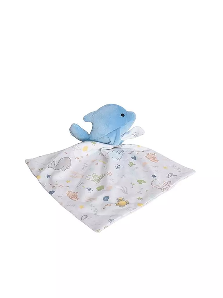 TIKIRI | Schmusetuch Delphin | blau