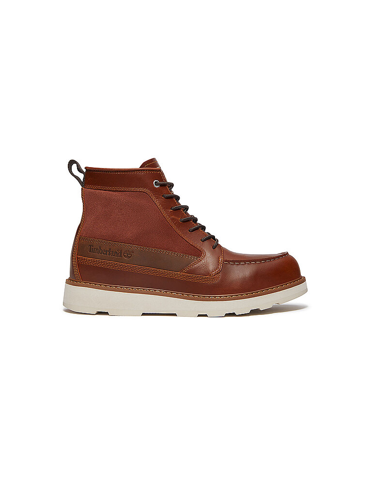 TIMBERLAND Boots BRITTON MILLS MOC TOE OILED braun | 42