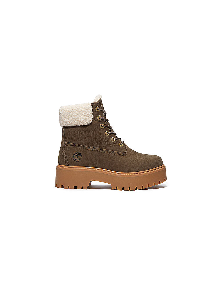 TIMBERLAND Schnürboots STONE STREET MID WARM LINED WATERPROOF braun | 37